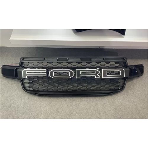 Front Grille with LED Letters  - Suitable for Ford Ranger 2023-2024 XLT Wildtrack Sports