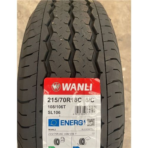 215/70R16C 108/106T 6PR Wanli Commercial Tyre | Van / Light Truck