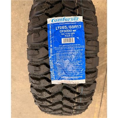 265/65R17 120/117Q 10PR Comforser MT Tyre | 4WD / Ute Mud-Terrain