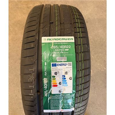 265/40R22 106V XL – Roadcruza RA1100 New Tyre | EV Compatible | Extra Load