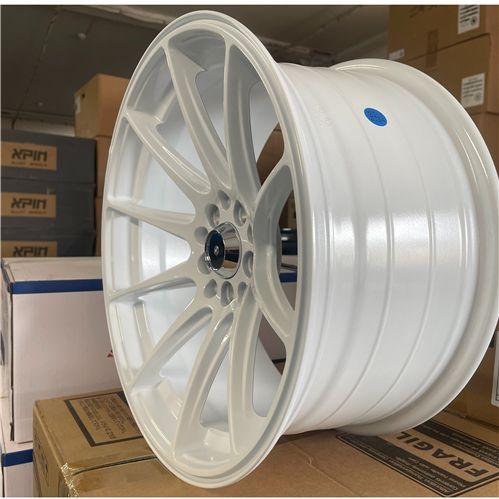 ZM501 17X8.25 ET20 5X100 OR 5X114.3 CB73.1 WHITE