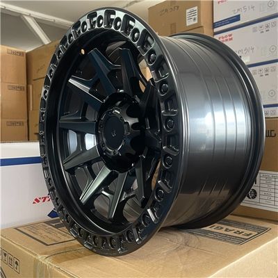 ZM521 17X8.5 ET-12 CB110 6X139.7 MATT BLACK