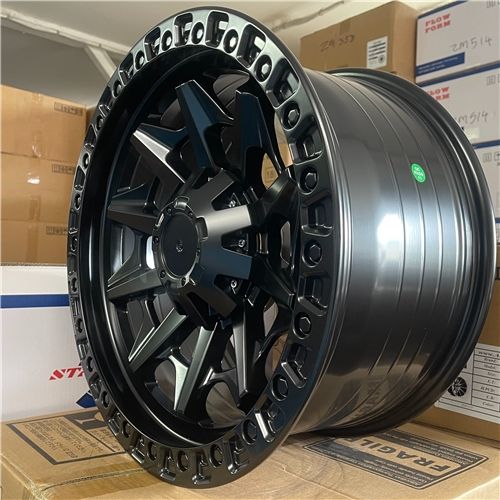 ZM519 18X9 ET10 CB110 6X135 OR 6X139.7 MATT BLACK