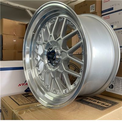 ZM524 18X9 5X114.3 ET25 CB73.1 POLISHED SILVER LIP