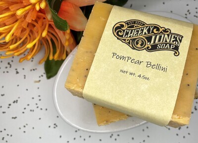 PomPear Bellini Handmade Soap