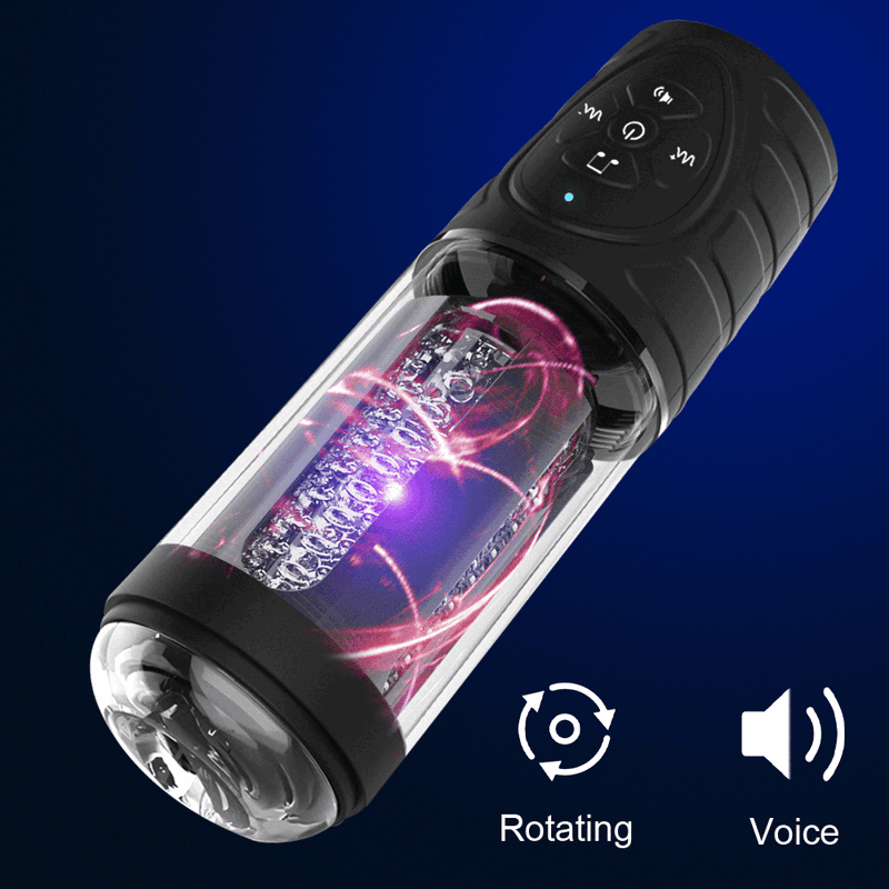 X R4 Rotating Space Cup Blowjob Machine 2021 Male Sex Toy