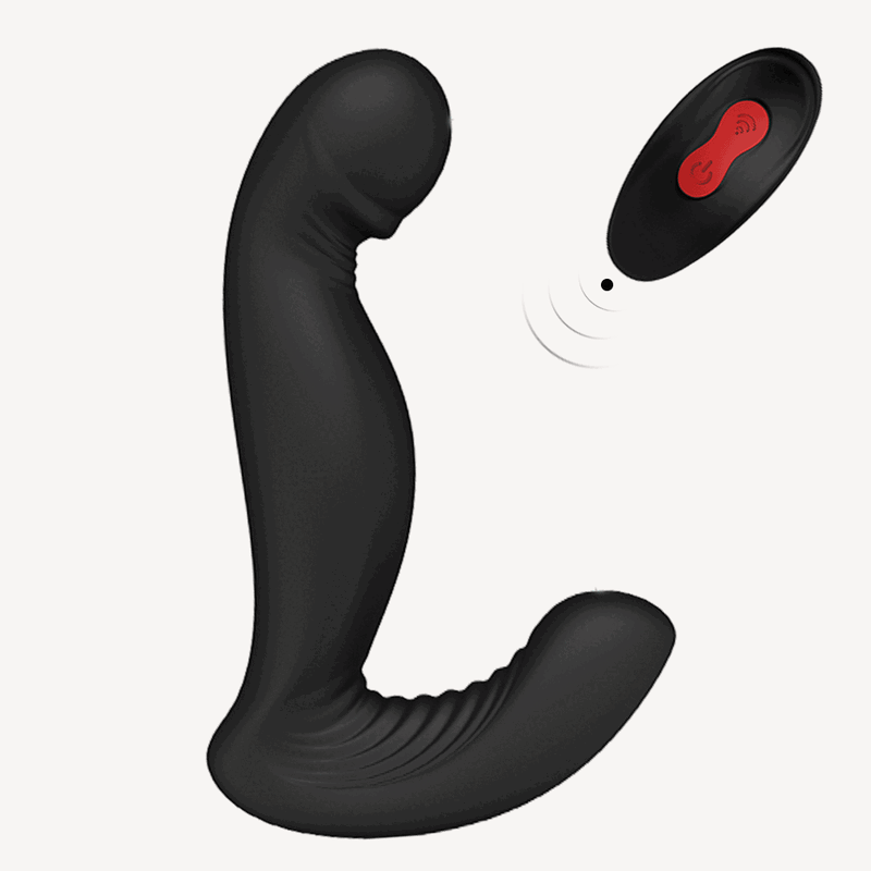 P M6 Remote Control Prostate Massager New Structure With Rotation and Vibrator Funtion For Men