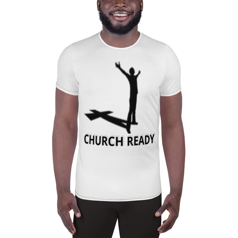 Church Ready Men&#39;s Athletic T-shirt