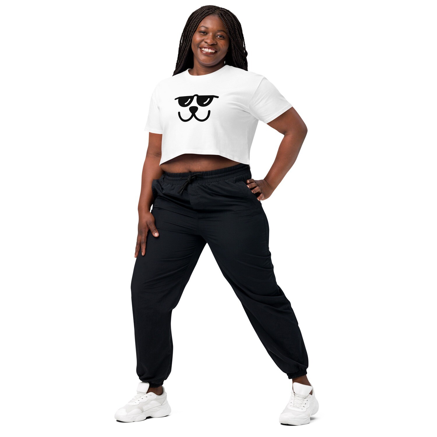 Church Ready &quot;Cool Cat&quot; Women’s crop top