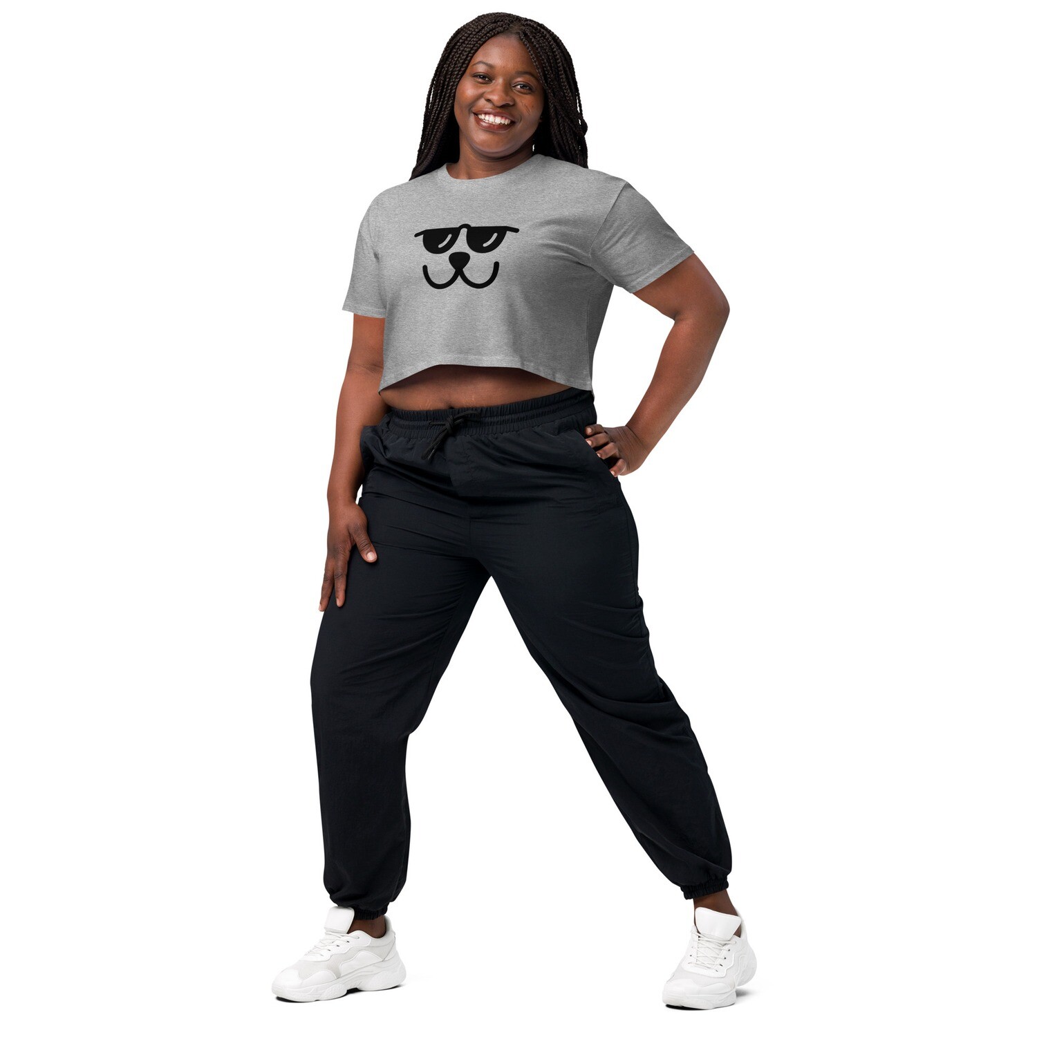 Church Ready &quot;Cool Cat&quot; Women’s crop top