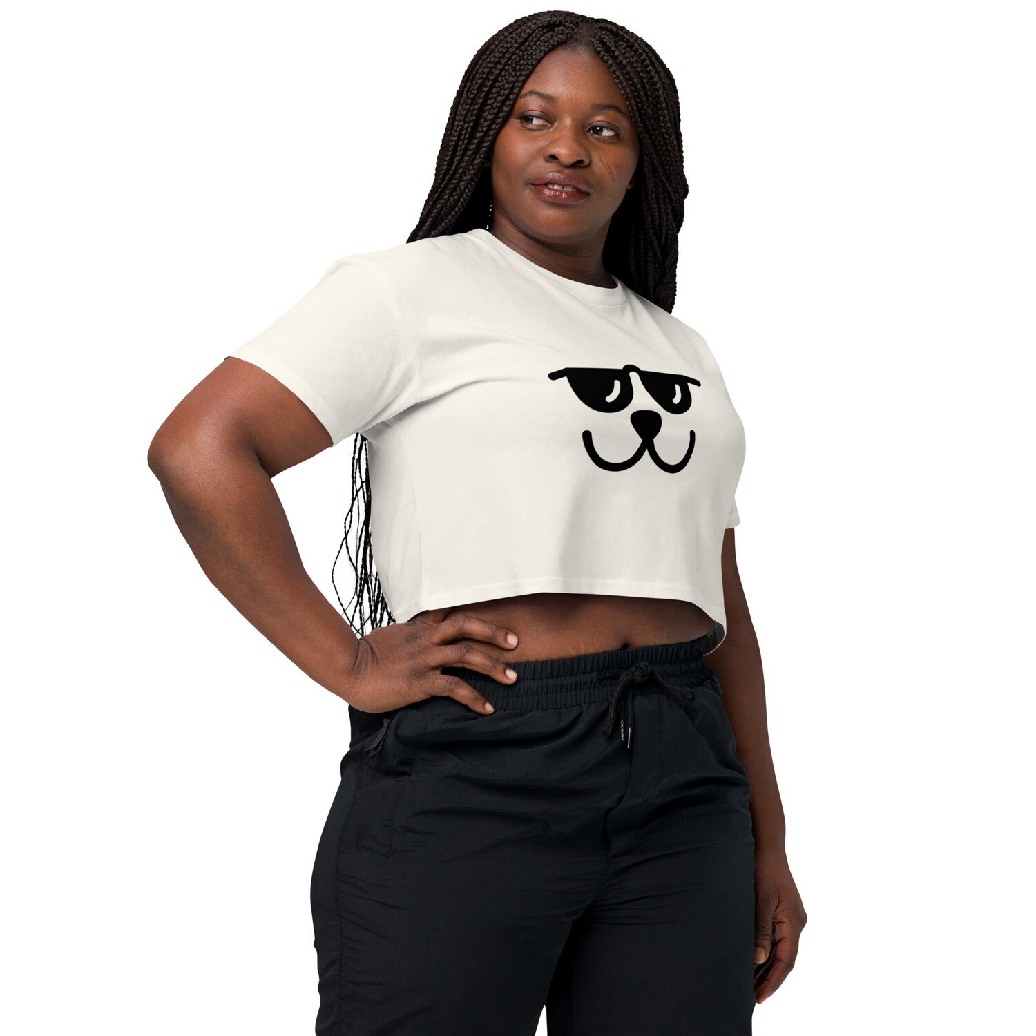 Church Ready &quot;Cool Cat&quot; Women’s crop top