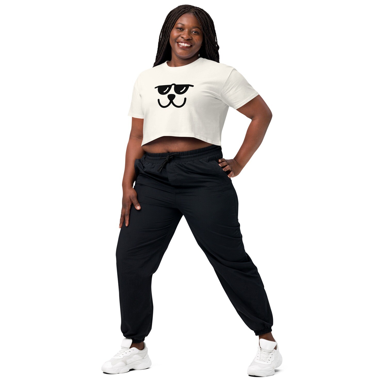 Church Ready &quot;Cool Cat&quot; Women’s crop top