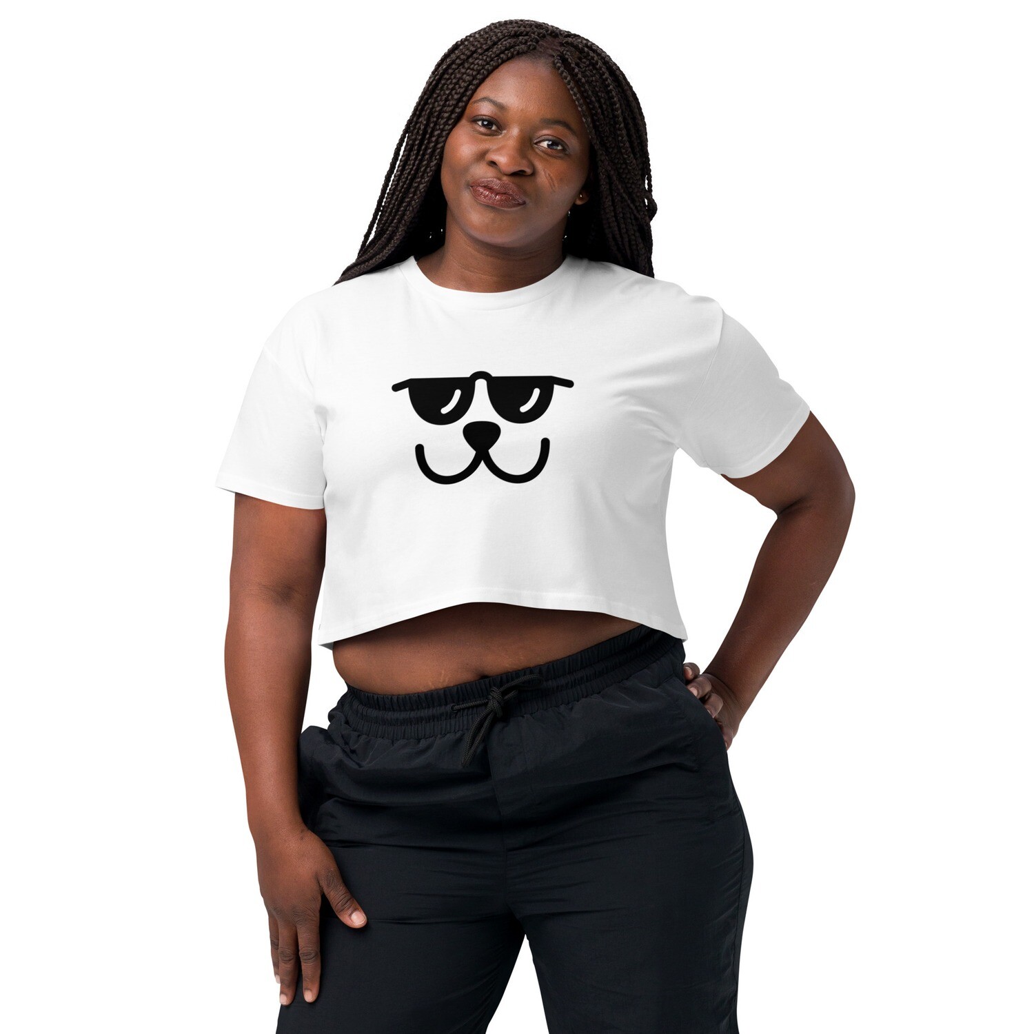 Church Ready &quot;Cool Cat&quot; Women’s crop top