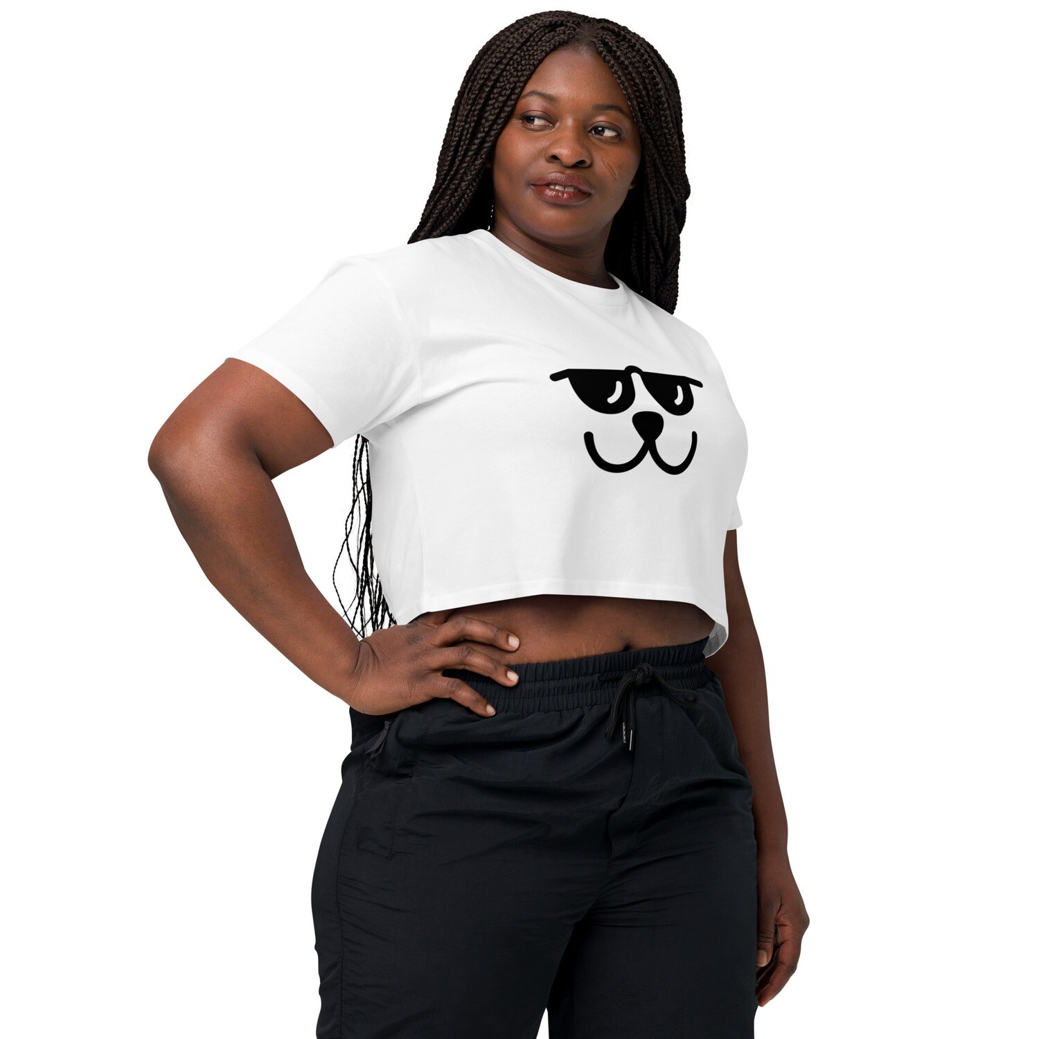 Church Ready &quot;Cool Cat&quot; Women’s crop top