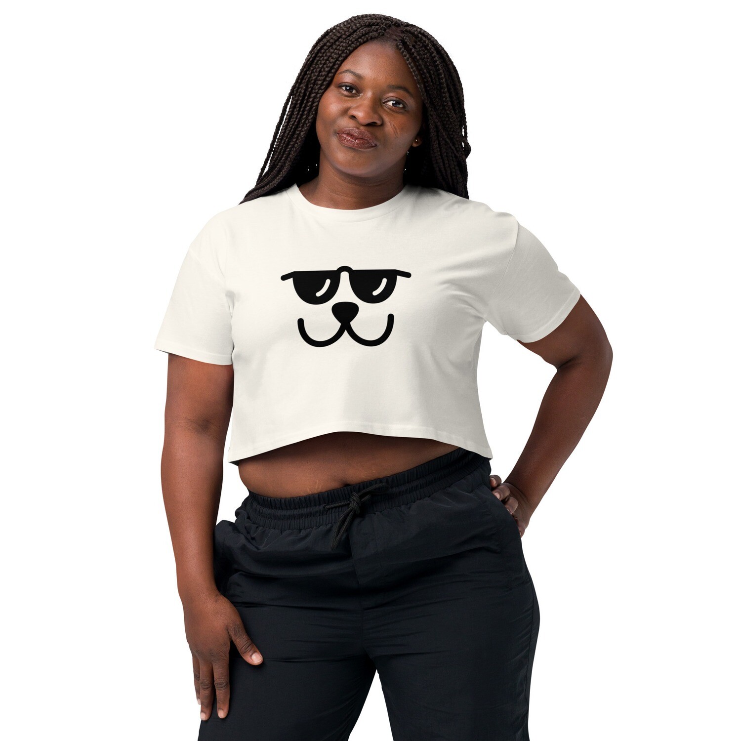 Church Ready &quot;Cool Cat&quot; Women’s crop top