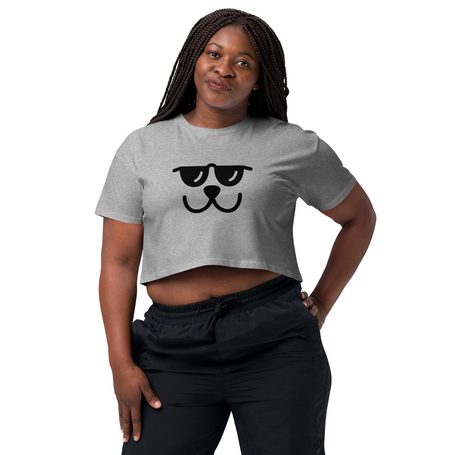 Church Ready &quot;Cool Cat&quot; Women’s crop top