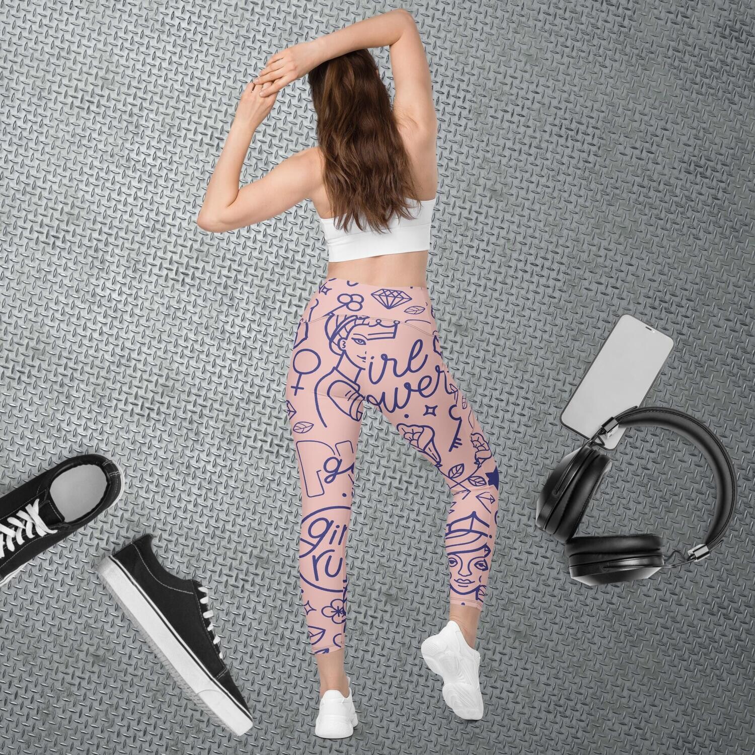 Church Ready &quot;Girl power&quot; Leggings with pockets