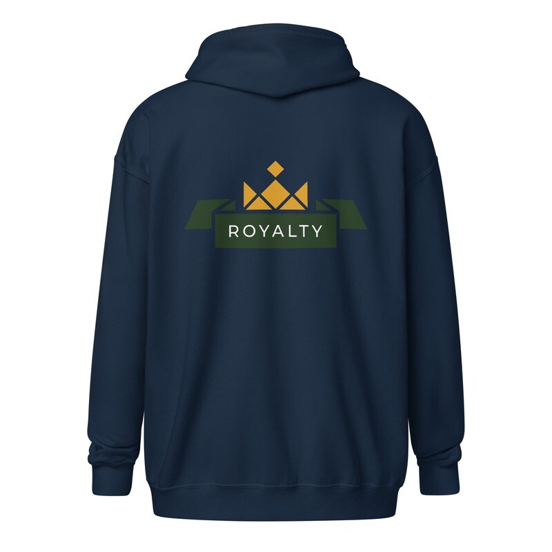 Church Ready &quot;Royalty&quot; Unisex zip hoodie