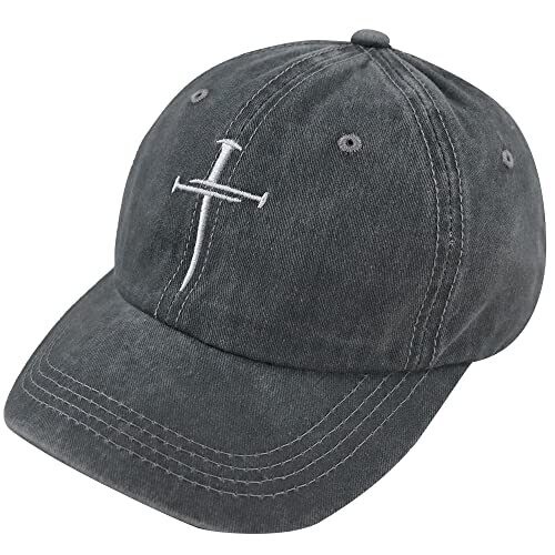 Cross Hat, Adjustable  Baseball Cap, Gift for Christmas