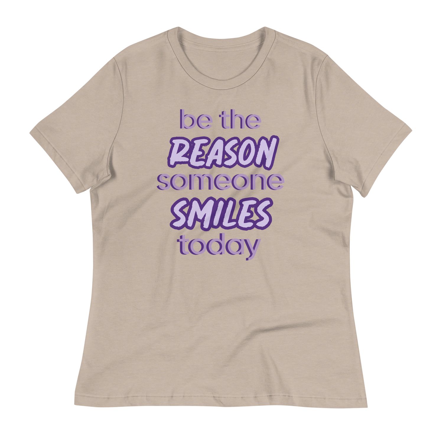 Women&#39;s Church Ready &quot;Be the reason why someone smiles today&quot; T-shirt