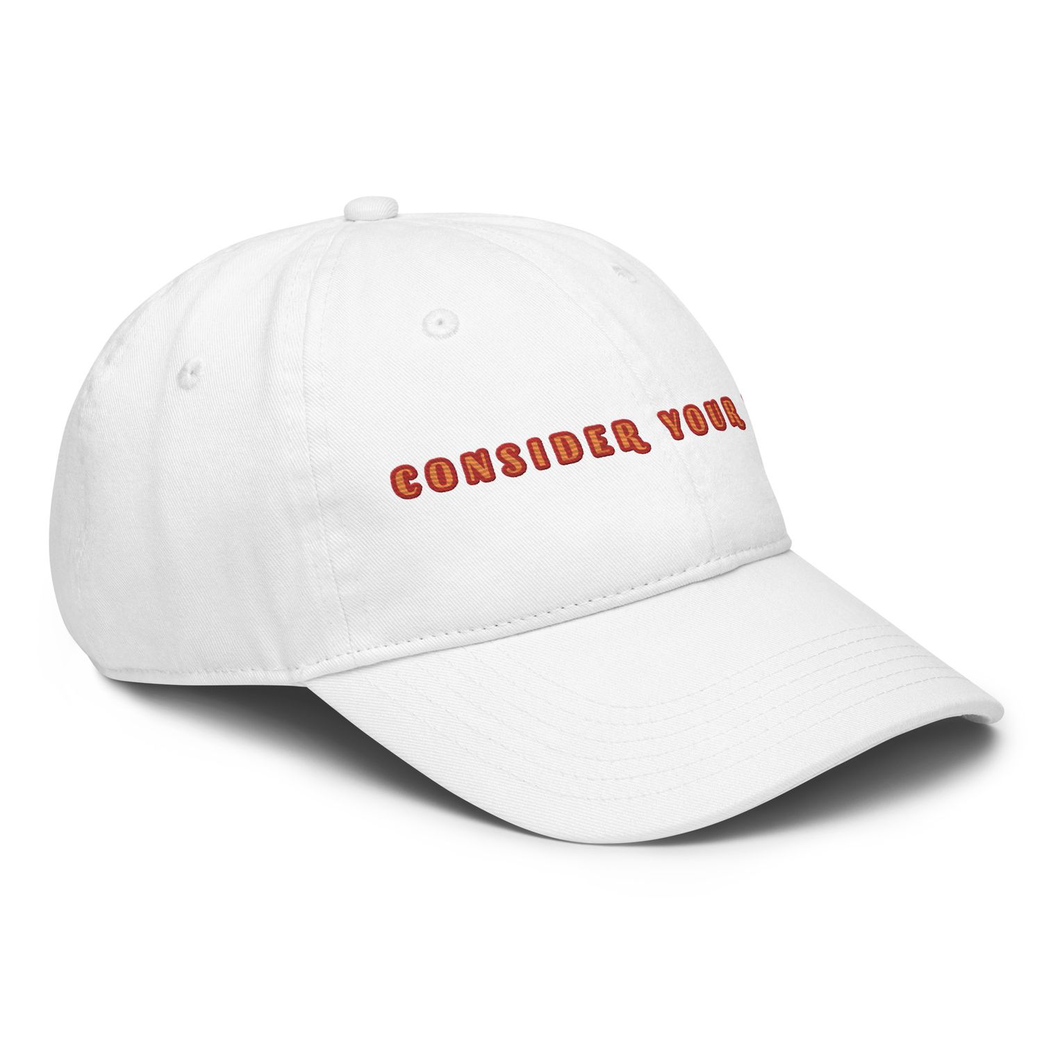 Consider your ways hat
