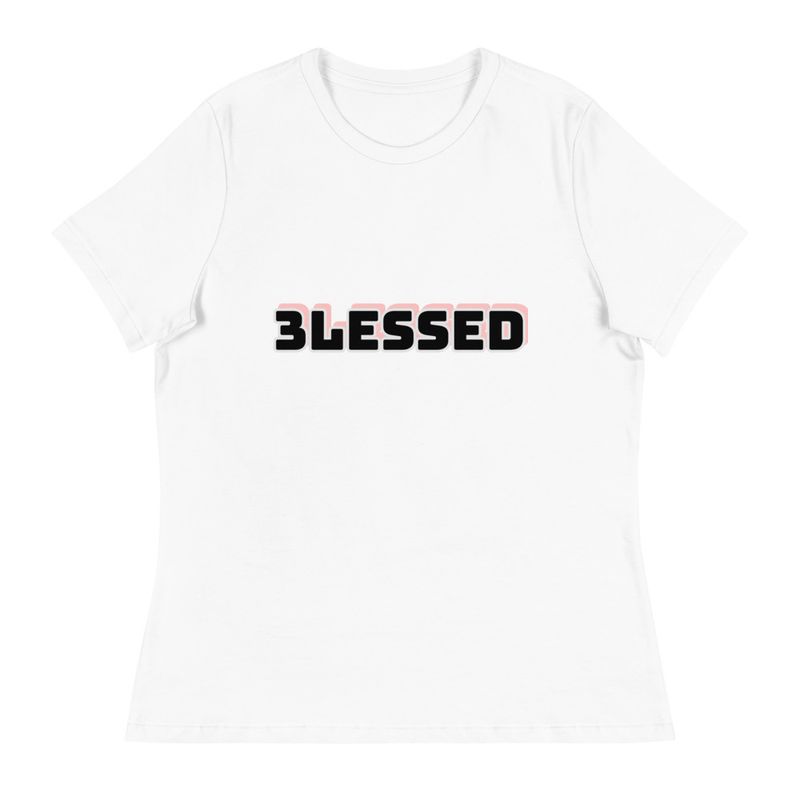 Church Ready Blessed Women&#39;s Relaxed T-Shirt
