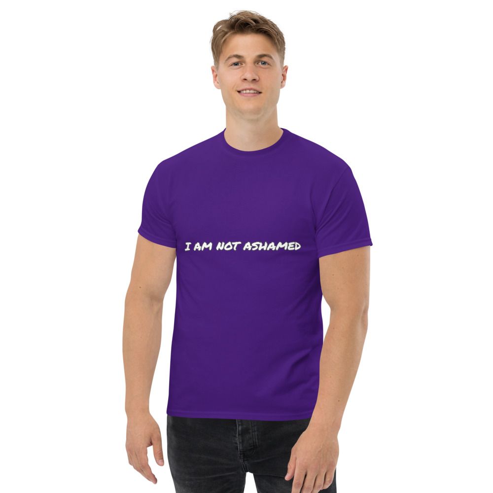 I AM NOT ASHAMED T-SHIRT