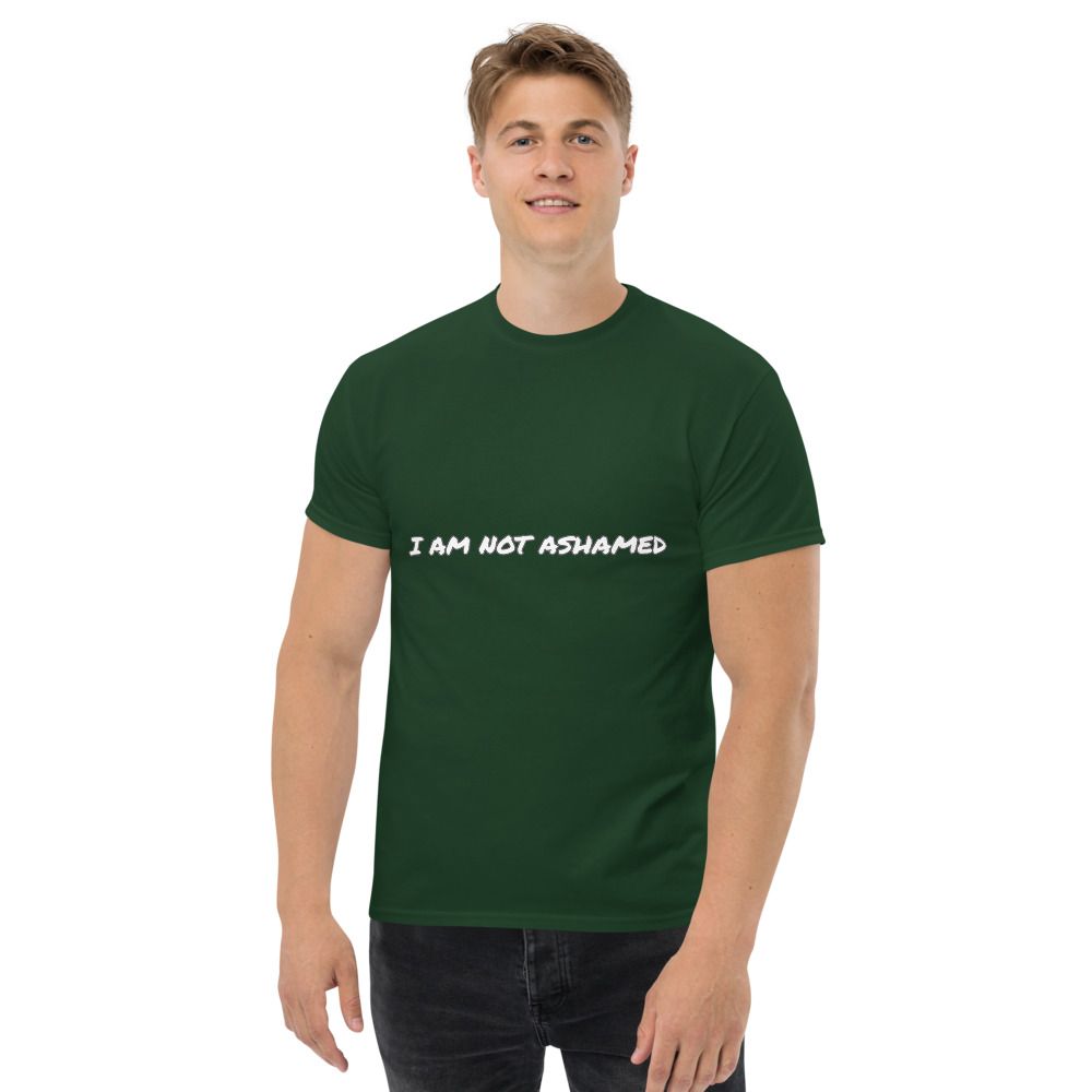 I AM NOT ASHAMED T-SHIRT
