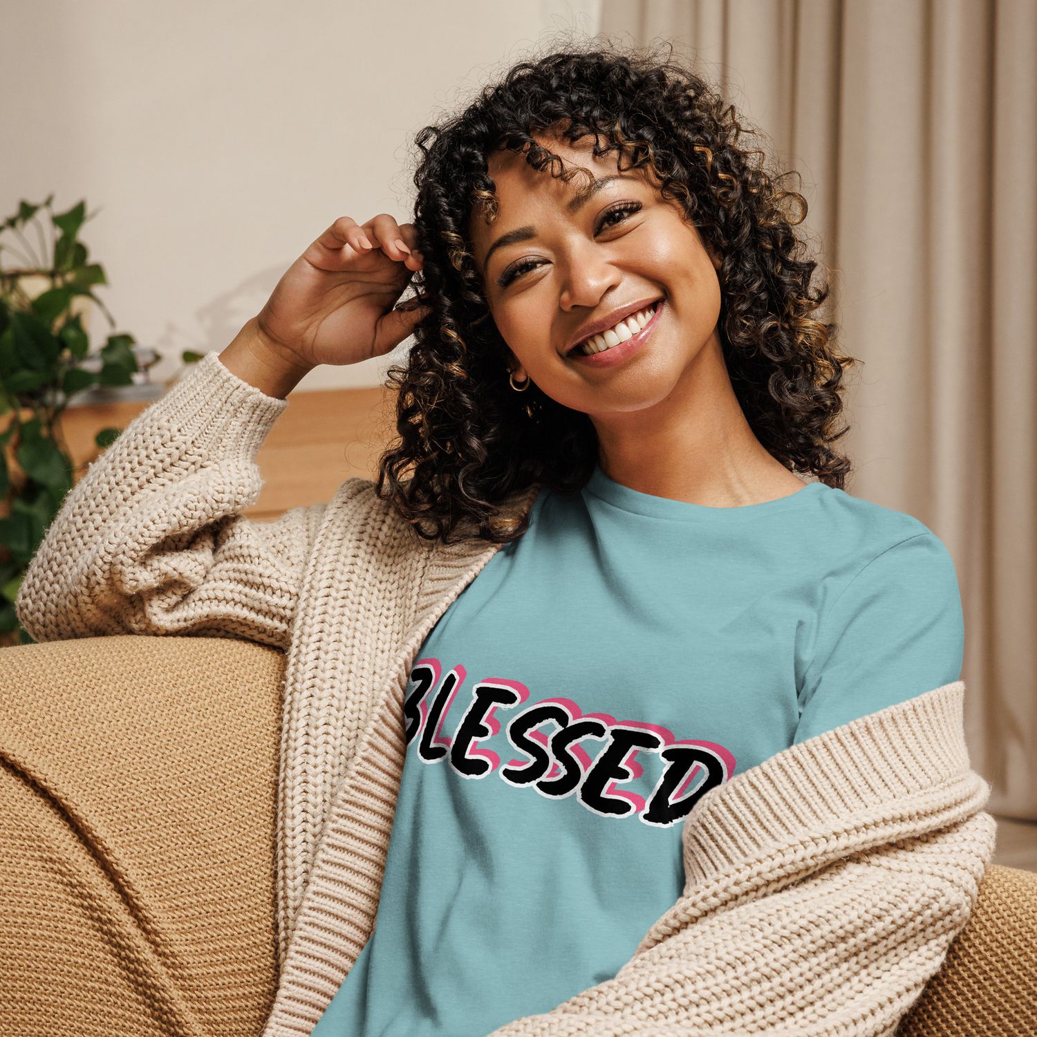 Blessed Church Ready Women's Relaxed TShirt