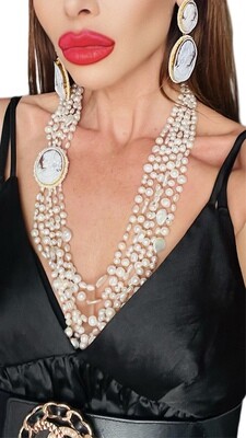 Jewelry set:  necklace and ring