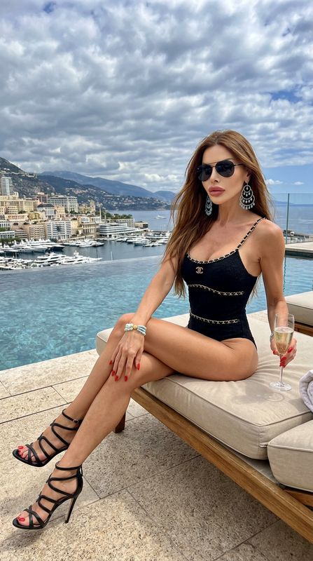 Jewelry set:  bracelet and earrings