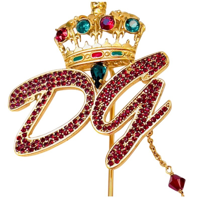 Dolce & Gabbana lapel brooch