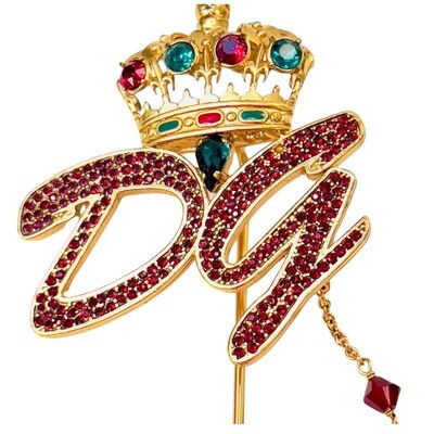 Dolce & Gabbana lapel brooch