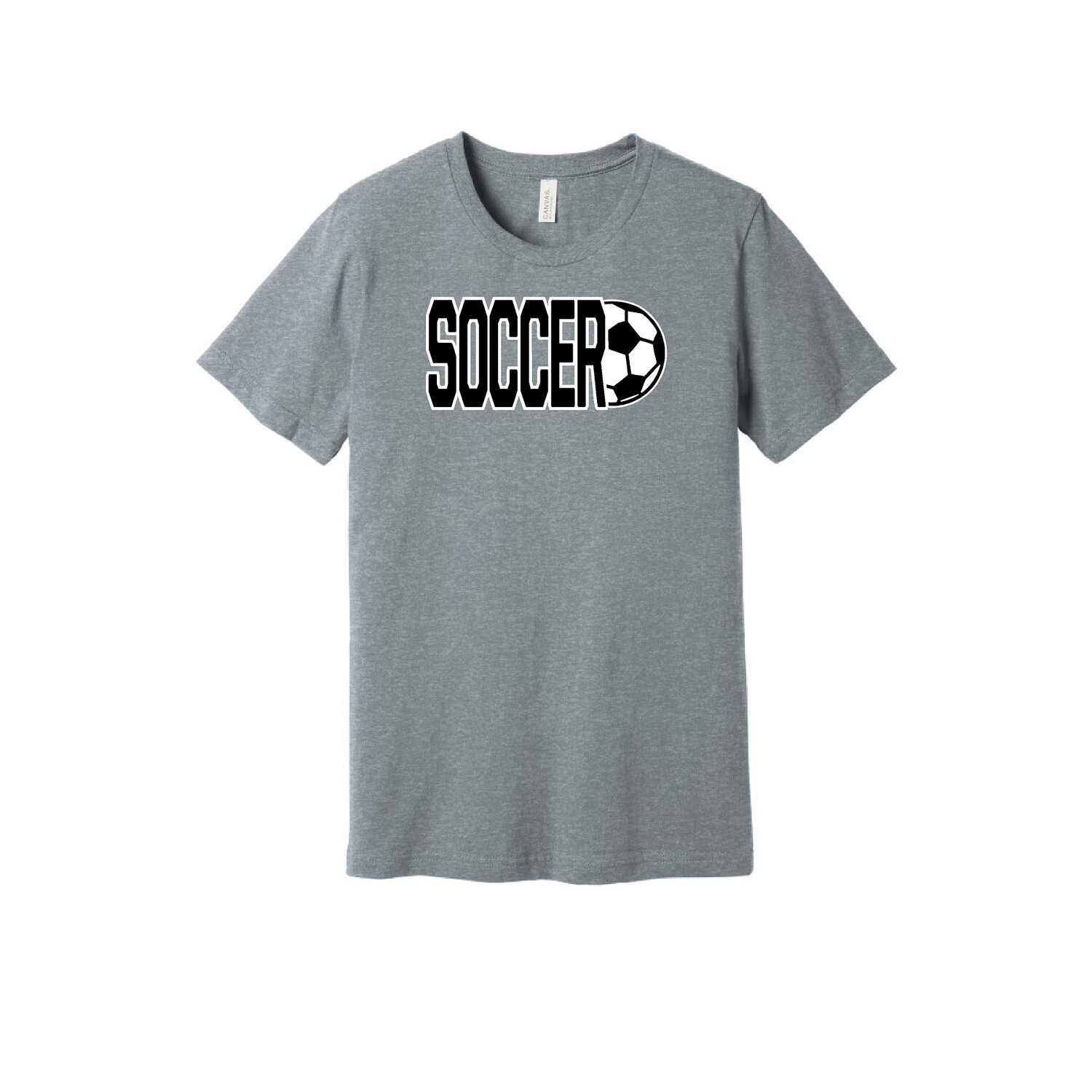 Adult Unisex Soccer Ball, Style: T-Shirt