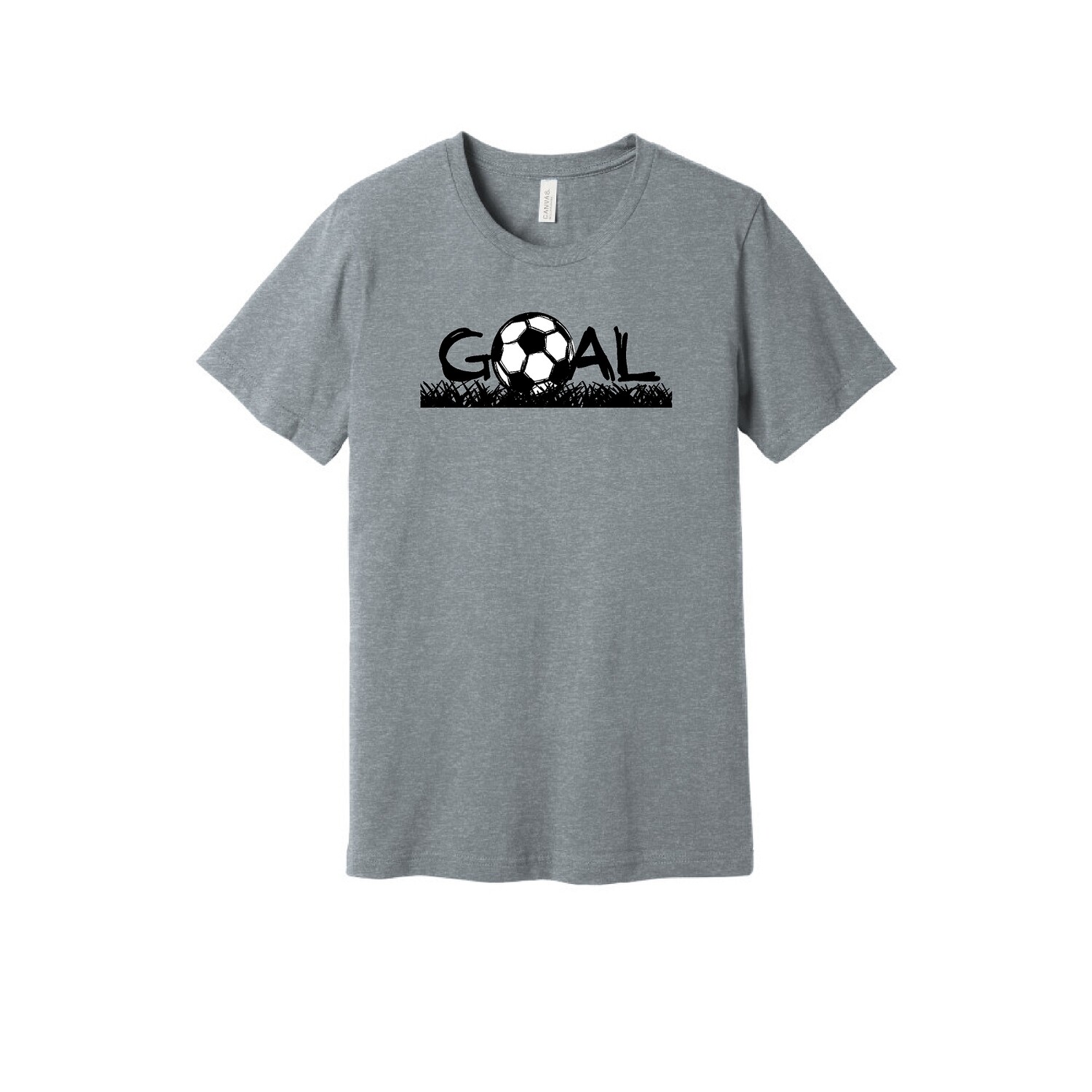 Adult Unisex Goal Soccer, Style: T-Shirt