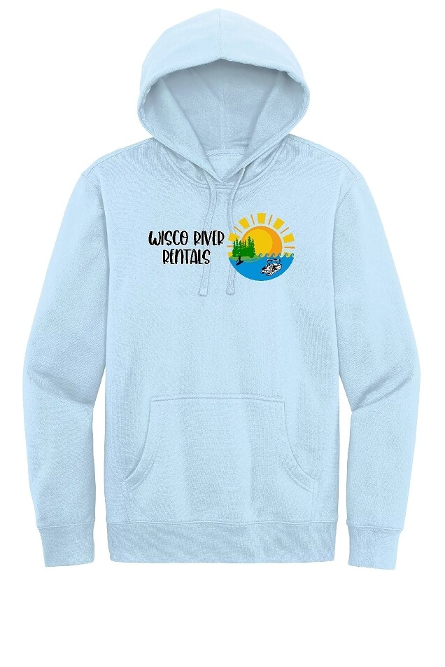 Ice Blue Hoodie - Wisco River Rentals