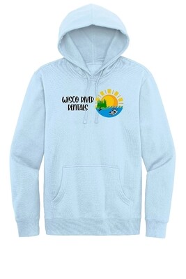 Ice Blue Hoodie - Wisco River Rentals