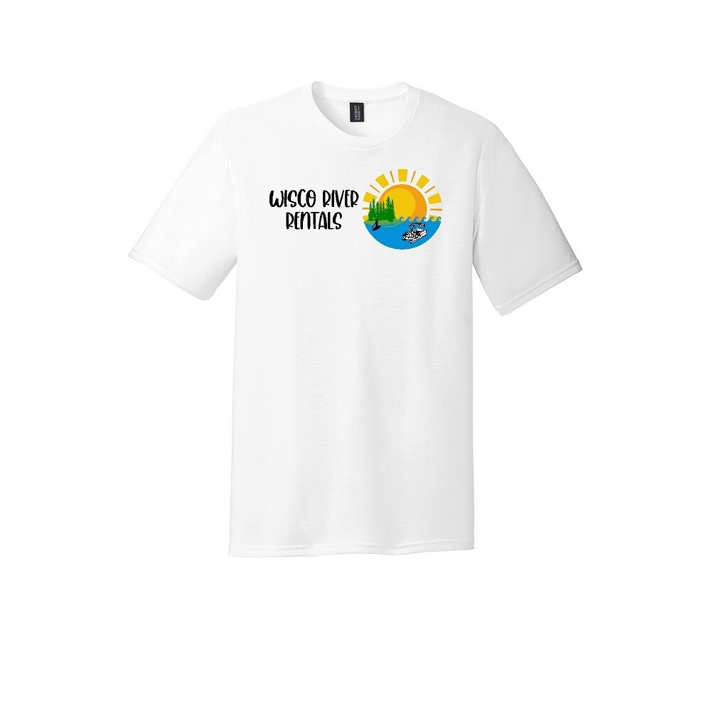 White T-Shirt - Wisco River Rentals