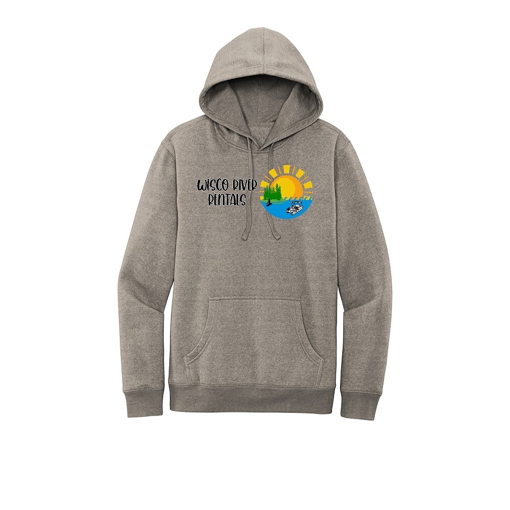 Grey Frost Hoodie - Wisco River Rentals