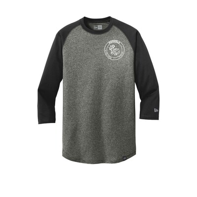 Black Twist Unisex Raglan - Hoozels
