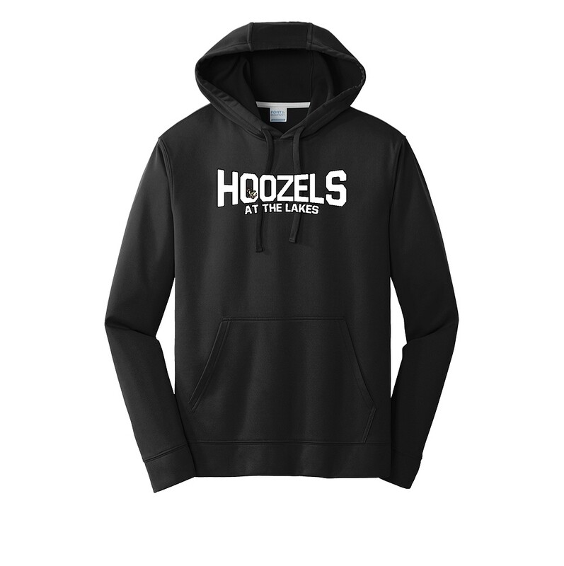 Black Performance Hoodie - Hoozels