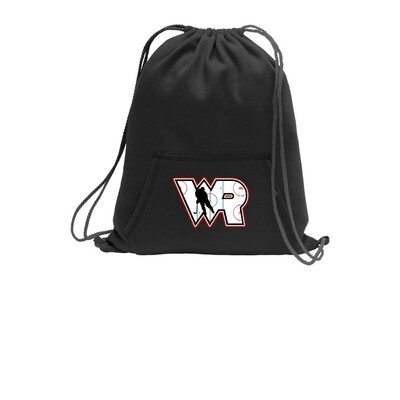 BLACK SWEATSHIRT CINCH SAK - LHS HOCKEY