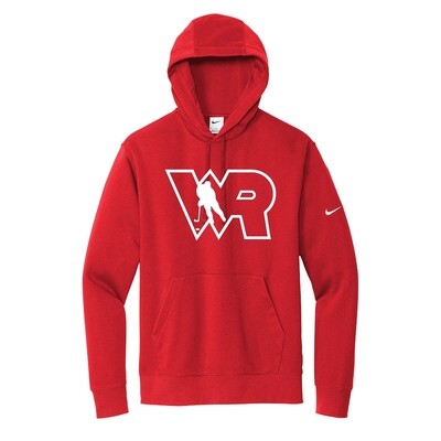ADULT RED NIKE HOODIE - LHS HOCKEY