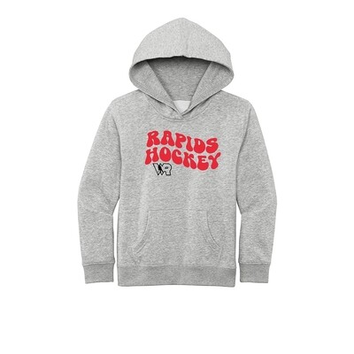 YOUTH LIGHT HEATHER  HOODIE - LHS HOCKEY