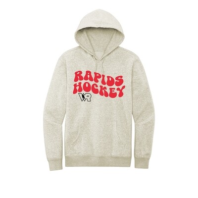 ADULT OATMEAL HEATHER HOODIE - LHS HOCKEY