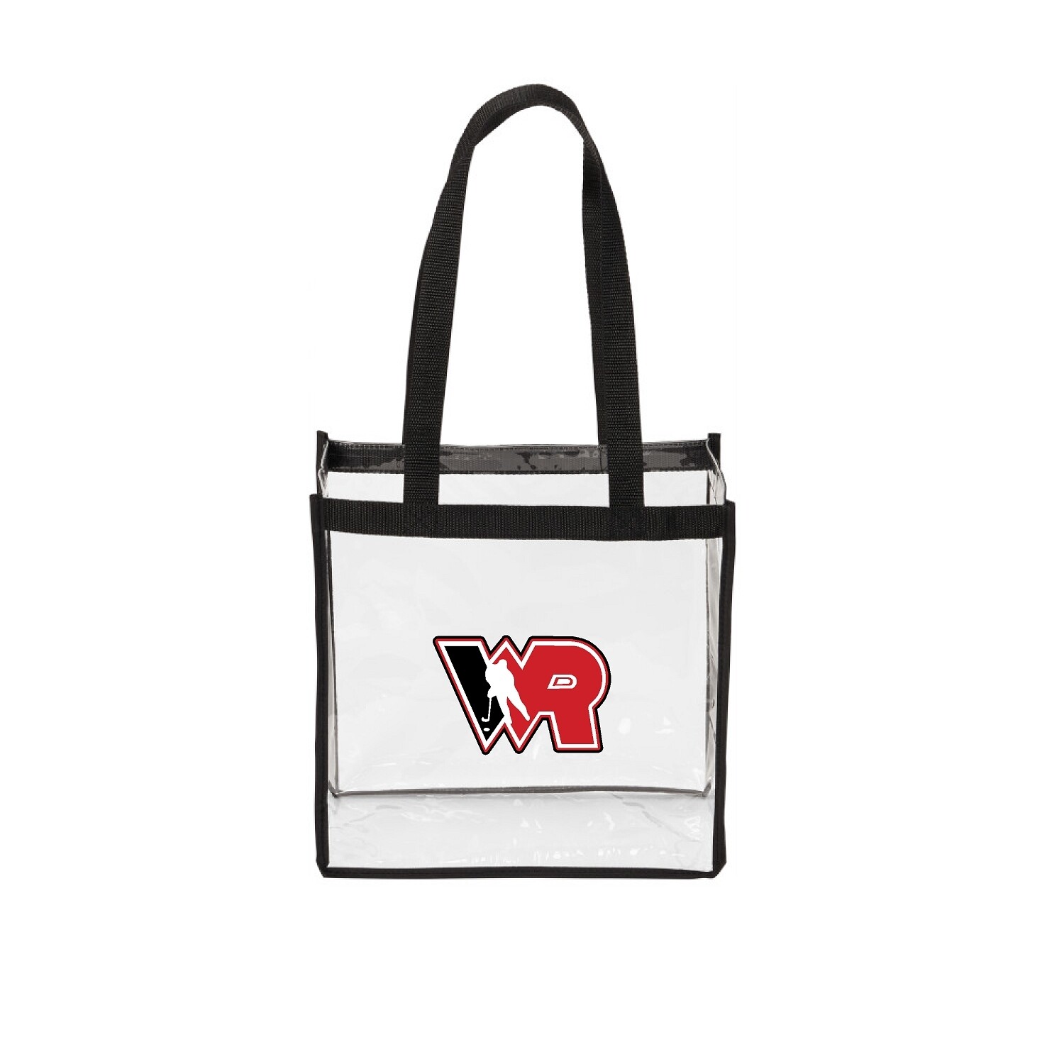 CLEAR HOCKEY TOTE - LHS HOCKEY
