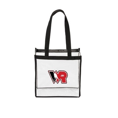 CLEAR HOCKEY TOTE - LHS HOCKEY