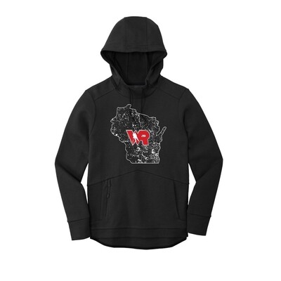 ADULT UNISEX BLACK HOODIE - LHS HOCKEY