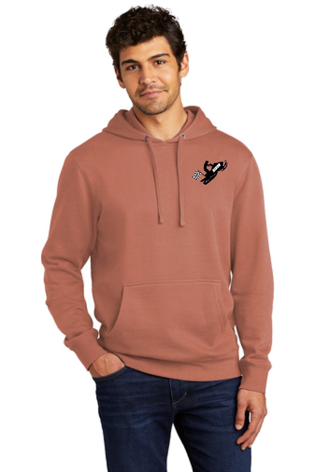 Doesn&#39;t Suck District® V.I.T.™ Fleece Hoodie  - Desert Rose - Biron 500