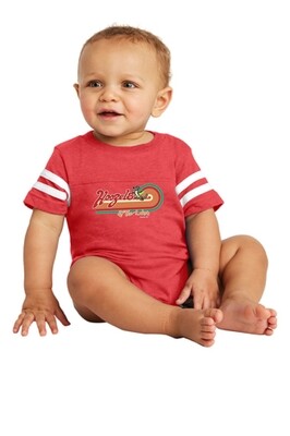 Rabbit Skins™ Infant Football Fine Jersey Bodysuit - Hoozels